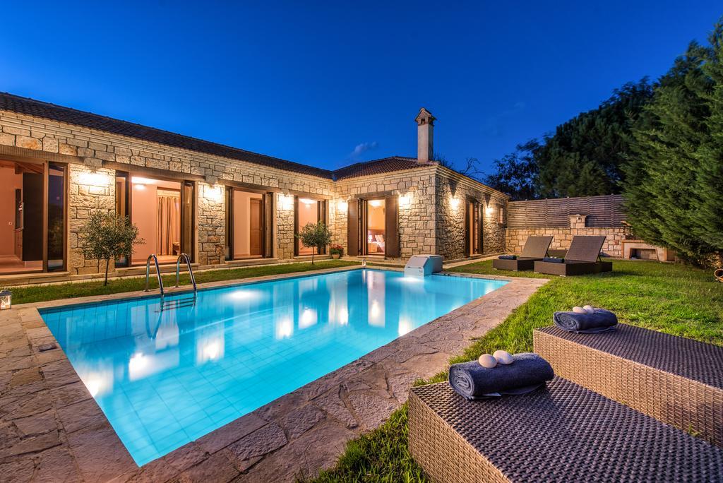 Astarte Villas - Kyveli Luxurious Private Villa Gaitani Szoba fotó